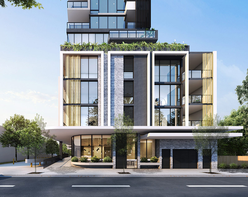 3d Rendering 3d Exterior 3 9740 Hyde Mixed Use, Wollongong S30401 C1 0523