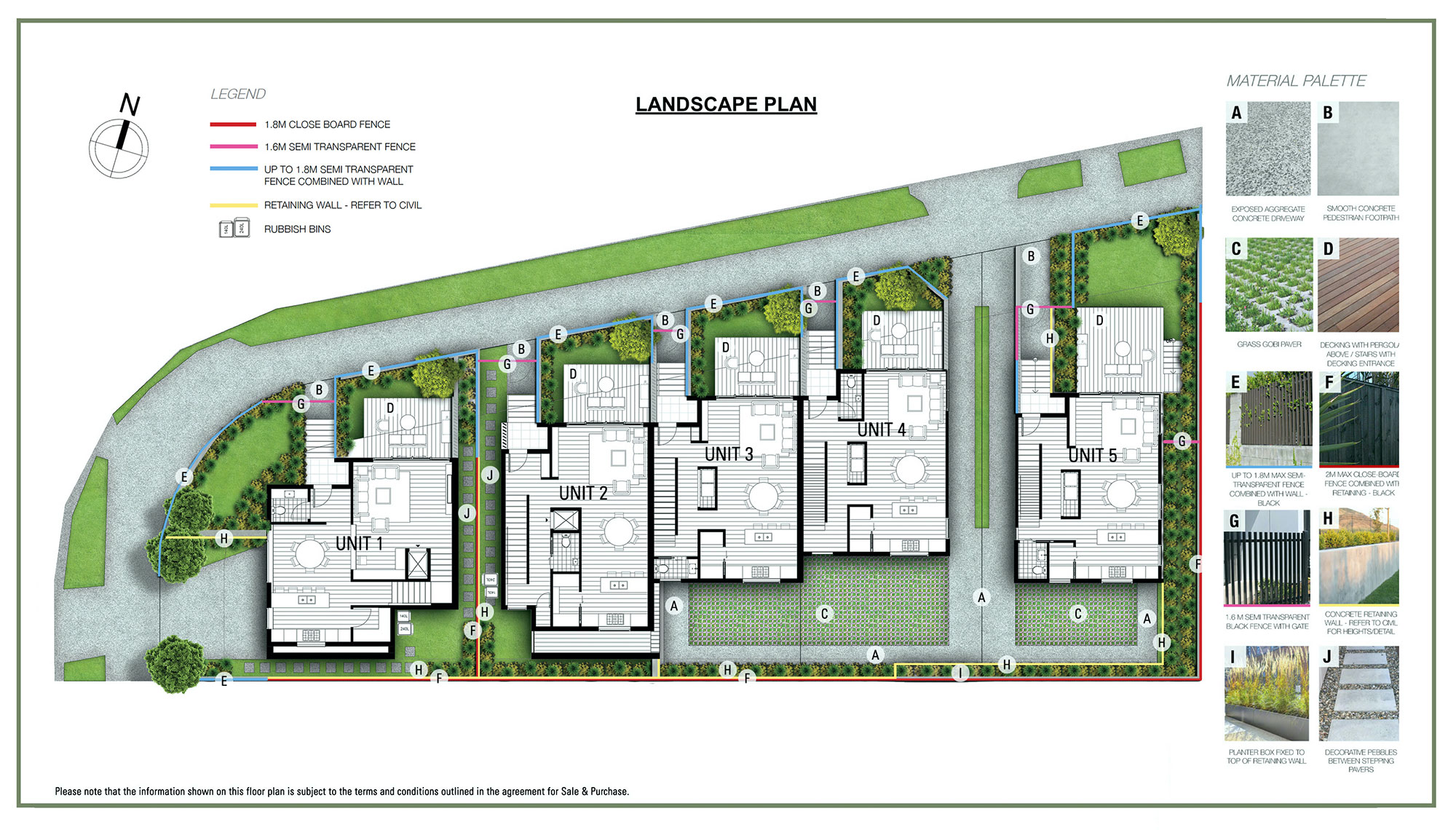 Colour Floorplans 5716 1 & 1a Siota Cres, Kohimarama Plans Siteplan Copy
