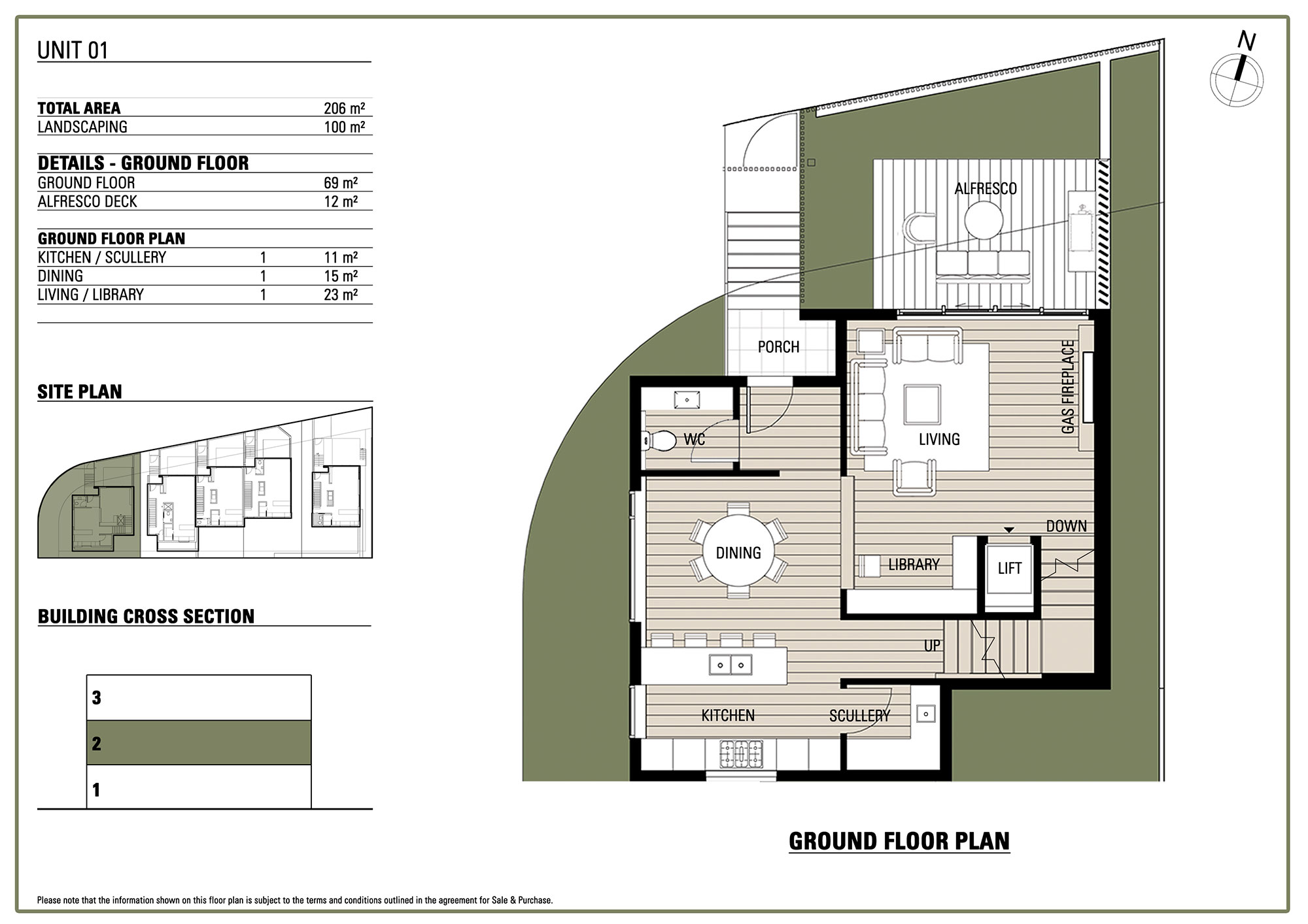 Floorplans 5716 1 & 1a Siota Cres, Kohimarama Plans.jpg Unit 01 Gf
