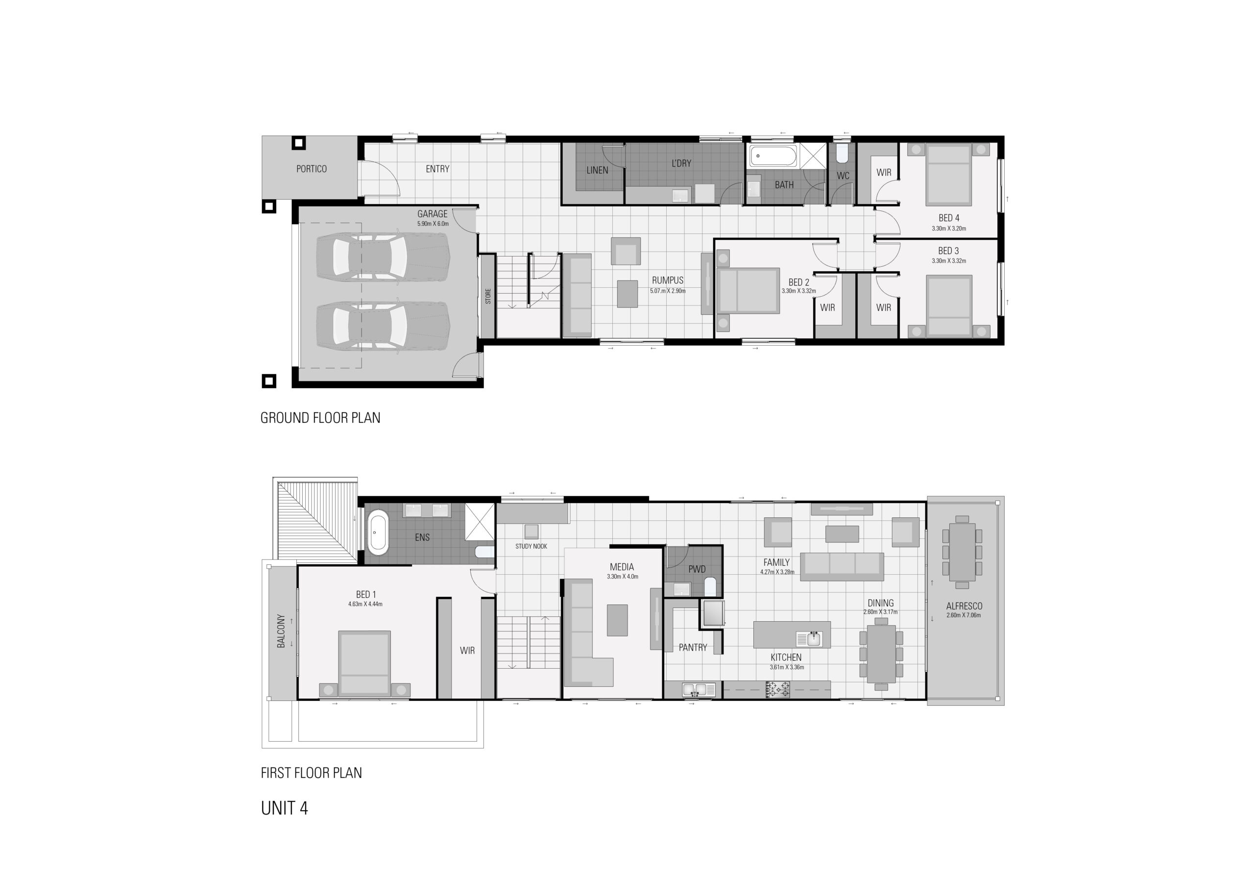 9582A BT Double Storey Plan 4 Issue A 2018.10 scaled